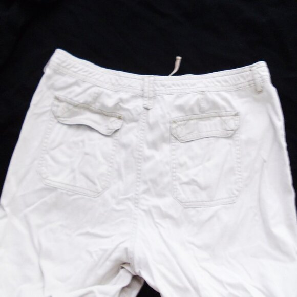 💕 3/$25 💕 Nine West Vintage America Collection Khaki Capris Crop Pants 14P/32 - Picture 4 of 5